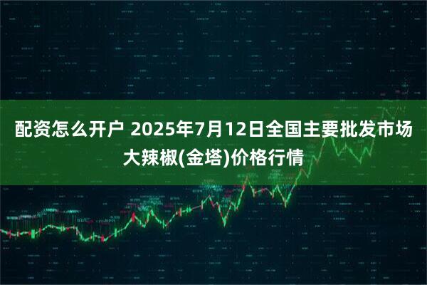 配资怎么开户 2025年7月12日全国主要批发市场大辣椒(金塔)价格行情